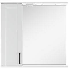 Шкаф-зеркало Charlie 80 левый Домино (DCh2516HZ) в Агрызе - agryz.mebel24.online | фото 4