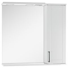 Шкаф-зеркало Charlie 80 правый Домино (DCh2520HZ) в Агрызе - agryz.mebel24.online | фото