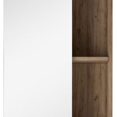 Шкаф-зеркало Craft 50 левый/правый Домино (DCr2212HZ) в Агрызе - agryz.mebel24.online | фото 4