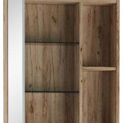 Шкаф-зеркало Craft 60 левый/правый Домино (DCr2203HZ) в Агрызе - agryz.mebel24.online | фото 2