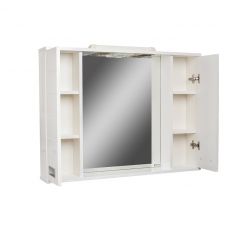 Шкаф-зеркало Cube 90 Эл. Домино (DC5012HZ) в Агрызе - agryz.mebel24.online | фото 3