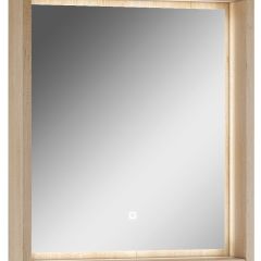 Шкаф-зеркало Nice 60 с подсветкой Домино (DN4706HZ) в Агрызе - agryz.mebel24.online | фото
