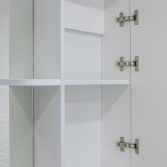 Шкаф-зеркало Норма 1-55 правый АЙСБЕРГ (DA1604HZ) в Агрызе - agryz.mebel24.online | фото 6