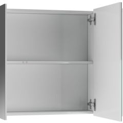 Шкаф-зеркало Норма 80 3 двери АЙСБЕРГ (DA1626HZ) в Агрызе - agryz.mebel24.online | фото 3