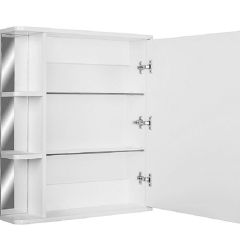 Шкаф-зеркало Оазис 50 Идеал левый/правый Домино (DI44169HZ) в Агрызе - agryz.mebel24.online | фото 2