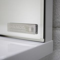 Шкаф-зеркало Optima 65 Эл. левый глянец Домино (DO1906HZ) в Агрызе - agryz.mebel24.online | фото 8
