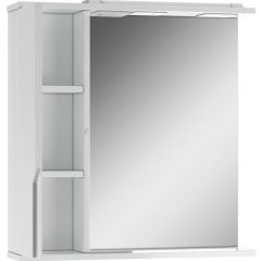 Шкаф-зеркало Optima 65 Эл. левый глянец Домино (DO1906HZ) в Агрызе - agryz.mebel24.online | фото 2
