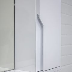Шкаф-зеркало Optima 65 Эл. правый глянец Домино (DO1907HZ) в Агрызе - agryz.mebel24.online | фото 11