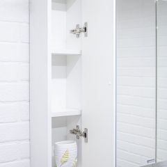 Шкаф-зеркало Оскар 70 Идеал левый/правый Домино (DI44179HZ) в Агрызе - agryz.mebel24.online | фото 8