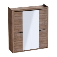 СОРЕНТО МС Спальный гарнитур (Дуб стирлинг) в Агрызе - agryz.mebel24.online | фото 5