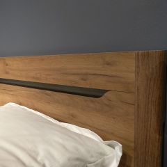 АФИНА Спальный гарнитур Дуб Крафт (модульная) в Агрызе - agryz.mebel24.online | фото 4