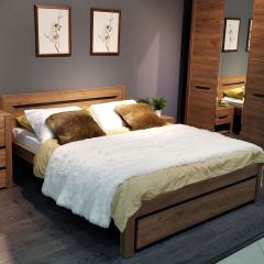 АФИНА Спальный гарнитур Дуб Крафт (модульная) в Агрызе - agryz.mebel24.online | фото 6