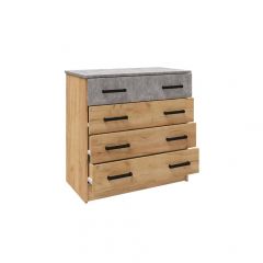Спальня Асти Комод (Дуб крафт золотой) в Агрызе - agryz.mebel24.online | фото 2