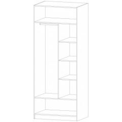 ДИАНА Шкаф 2-х створчатый в Агрызе - agryz.mebel24.online | фото 2