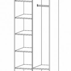 ГАММА Спальный гарнитур (модульный) дуб вотан в Агрызе - agryz.mebel24.online | фото 10