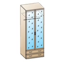 Спальня Карина композиция 4 (Ясень Асахи) в Агрызе - agryz.mebel24.online | фото 6