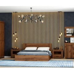 КВАДРО Спальный гарнитур (модульный) в Агрызе - agryz.mebel24.online | фото 6