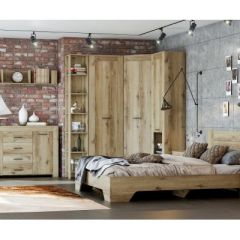 КВАДРО Спальный гарнитур (модульный) в Агрызе - agryz.mebel24.online | фото 2