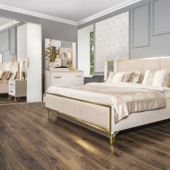 Спальня Lara 5-ти ств (белый глянец) в Агрызе - agryz.mebel24.online | фото