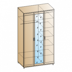 Спальня Мелисса композиция 4 (Гикори Джексон светлый) в Агрызе - agryz.mebel24.online | фото 5