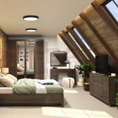 Спальня Мелисса композиция 7 (Акация Молдау) в Агрызе - agryz.mebel24.online | фото