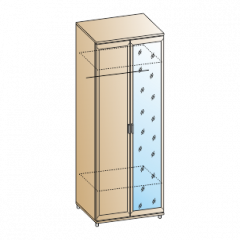 Спальня Мелисса композиция 7 (Гикори Джексон светлый) в Агрызе - agryz.mebel24.online | фото 5