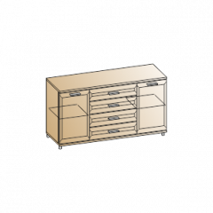 Спальня Мелисса композиция 7 (Гикори Джексон светлый) в Агрызе - agryz.mebel24.online | фото 9