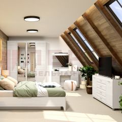Спальня Мелисса композиция 7 (Снежный ясень) в Агрызе - agryz.mebel24.online | фото