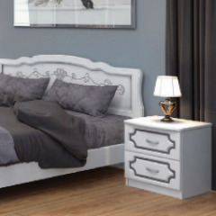 ЛАК Спальный гарнитур (модульный) белый в Агрызе - agryz.mebel24.online | фото 7