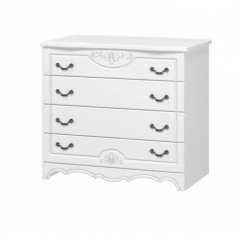 ЛОТОС Спальный гарнитур (модульный) белый лак в Агрызе - agryz.mebel24.online | фото 8