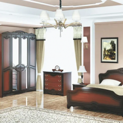 ЛОТОС Спальный гарнитур (модульный) орех лак в Агрызе - agryz.mebel24.online | фото