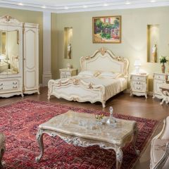 Спальный гарнитур Мона Лиза (крем) 1600 в Агрызе - agryz.mebel24.online | фото