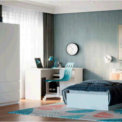 МОРИ Спальный гарнитур (белый) в Агрызе - agryz.mebel24.online | фото 20