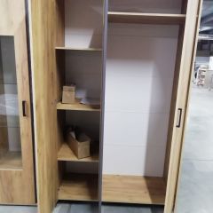 Спальный гарнитур МСП-1 (Модульный) Дуб золотой/Камень темный в Агрызе - agryz.mebel24.online | фото 16