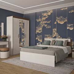 Спальный гарнитур Ницца (модульный) в Агрызе - agryz.mebel24.online | фото