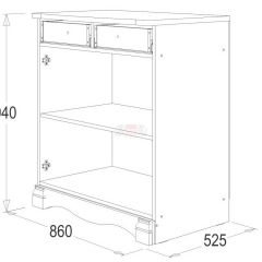 Спальный гарнитур Ольга-1Н (модульная) в Агрызе - agryz.mebel24.online | фото 18