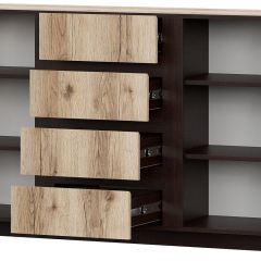 ПРАГА Спальный гарнитур Серия 3 (Дуб Делано/Дуб Венге) в Агрызе - agryz.mebel24.online | фото 10
