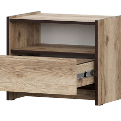 ПРАГА Спальный гарнитур Серия 3 (Дуб Делано/Дуб Венге) в Агрызе - agryz.mebel24.online | фото 15