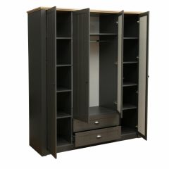 Спальный гарнитур Прованс (модульный) Диамант серый в Агрызе - agryz.mebel24.online | фото 3