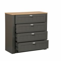 Спальный гарнитур Прованс (модульный) Диамант серый в Агрызе - agryz.mebel24.online | фото 8