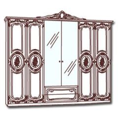 Спальный гарнитур Роза (модульная) беж в Агрызе - agryz.mebel24.online | фото 3