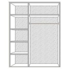 Спальный гарнитур Роза (модульная) беж в Агрызе - agryz.mebel24.online | фото 8