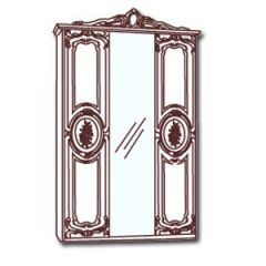 Спальный гарнитур Роза (модульная) беж в Агрызе - agryz.mebel24.online | фото 7