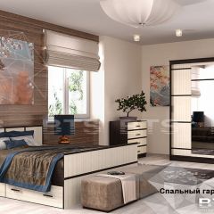 САКУРА Спальный гарнитур (модульная) венге/лоредо в Агрызе - agryz.mebel24.online | фото 3