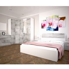 Спальный гарнитур Сорренто EVO (модульный) в Агрызе - agryz.mebel24.online | фото 3