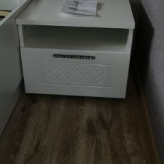 Спальный гарнитур Тиффани (БЕЛЫЙ ТЕКСТУРНЫЙ/БЕЛЫЙ) в Агрызе - agryz.mebel24.online | фото 4