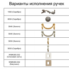 Спальный гарнитур Тиффани Premium черная/серебро в Агрызе - agryz.mebel24.online | фото 7