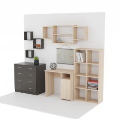 Стеллаж 8 секций (дуб сонома) в Агрызе - agryz.mebel24.online | фото 5