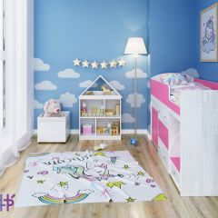 Стеллаж Домик для кукол (Ярофф) в Агрызе - agryz.mebel24.online | фото 2