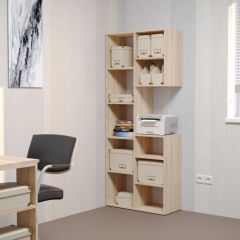 Стеллаж Элемент-2 (дуб сонома) в Агрызе - agryz.mebel24.online | фото 3
